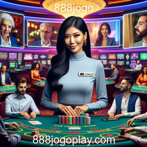 Experiência Imersiva no Cassino Ao Vivo do 888jogo